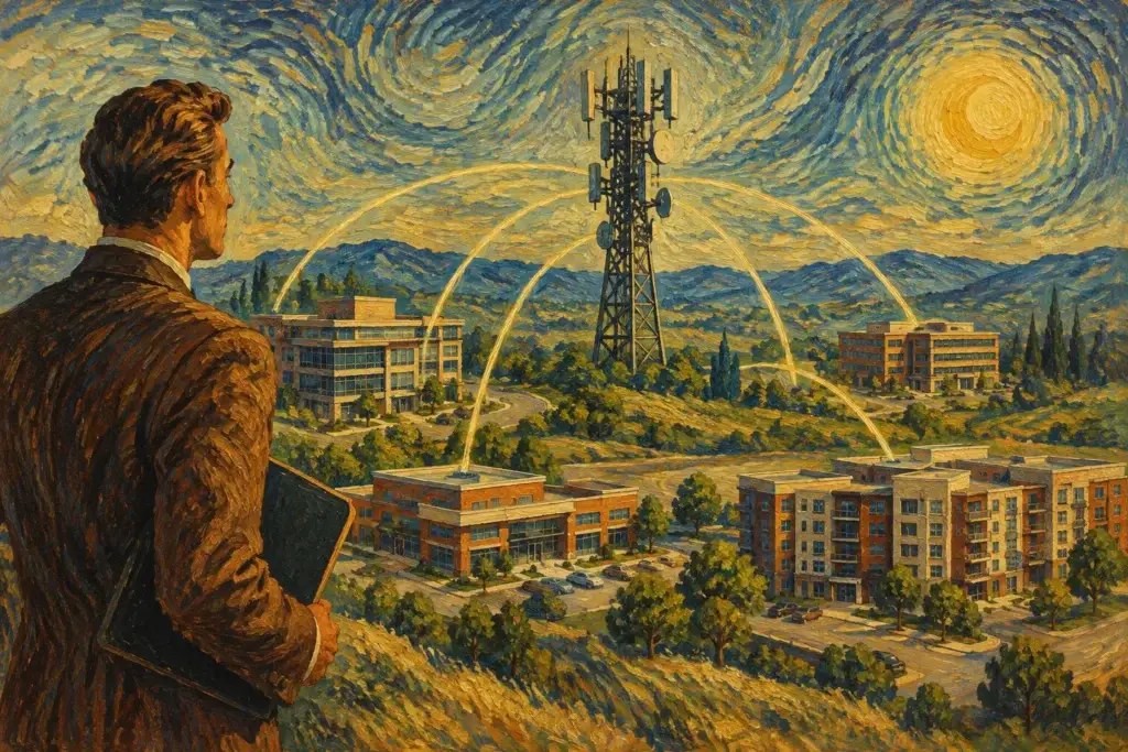 A Telecom Consolidation Example for Property Portfolios